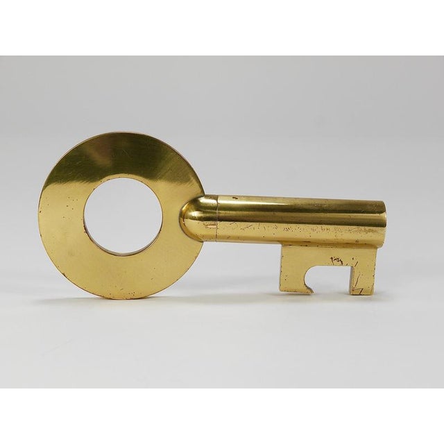 Metal Large Modern Brass Cork Screw by Carl Auböck, 1950s For Sale - Image 7 of 18