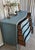 Vintage Turquoise Dresser, French Provencial, 1950's For Sale - Image 10 of 12