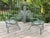 Metal Francois Carre Petite Lounge Chairs - A Pair, Restored For Sale - Image 7 of 7
