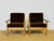 Vintage Scandinavian Oak and Corduroy Modular Living Room Set by Afra & Tobia Scarpa, 1960s, Set of 5 For Sale - Image 10 of 18
