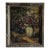 Antique Belgian Oil Painting, Moody Florals (1920) For Sale