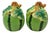 Vintage Watermelon Salt and Pepper - A Pair For Sale