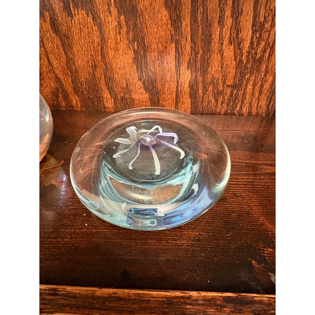 Handmade Studio Art Glass Paperweights & Object Set — Set of 3 For Sale - Image 4 of 6