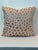 Contemporary Geometric 20”x20” Feather/Down Pillows - A Pair For Sale - Image 3 of 7