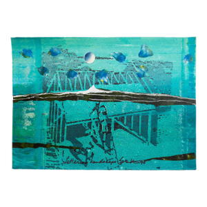 Iain BaxterIain Baxter& "Lettering Landscape" Conceptual Monoprint Painting