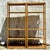 Late 20th Century Vintage Coastal Parquet Rattan Etagere - a Pair For Sale - Image 5 of 10