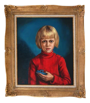Charles Floutard, Composition, 1972, Oil on Canvas