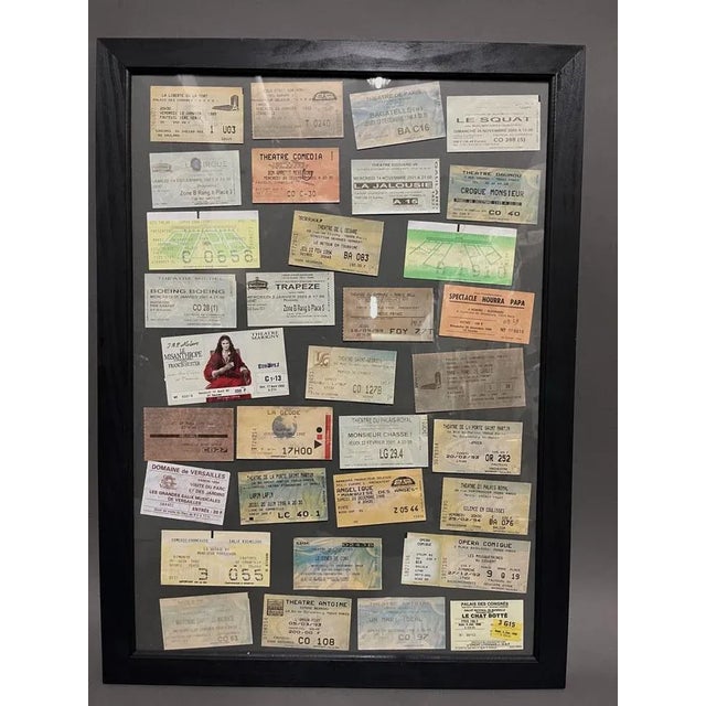 Theater Tickets with Table, 1990 For Sale - Image 3 of 5