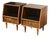 Mid 20th Century Restored Pair of Nightstands, Pair For Sale