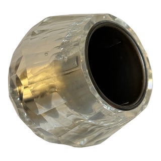 Vintage Hollywood Regency Faceted Lucite Cigarette Holder For Sale