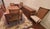 Vintage Drexel Burl Wood Dining Room Set – Complete Suite With Original Receipts For Sale - Image 9 of 17