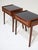 Black Vintage Danish Bedside Tables in Teak and Black Glass by Arne Vodder for Ølholm Møbelfabrik, 1960s, Set of 2 For Sale - Image 8 of 13