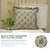 * Block Print Handmade Cushion Cover – Crafted using traditional block printing techniques on premium pure linen, offering...