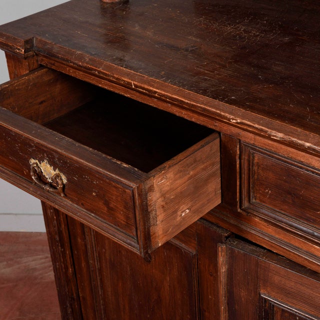 Late 19th Century Fir Sideboard with Plate Rack For Sale - Image 12 of 18