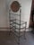 Steel and Brass Etagere With Bevelled Mirror Circa 1930 For Sale - Image 13 of 14