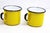 Enameled Metal Cups, 1980s, Set of 5 For Sale - Image 9 of 12