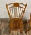 Antique Country Primitive Colonial Birdcage Windsor Handmade Dining Side Chairs For Sale - Image 4 of 11