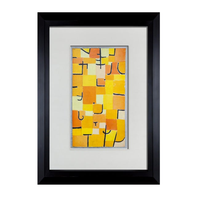 Paul Klee Limited Edition Lithograph "Signs in Yellow" Framed Coa For Sale In Atlanta - Image 6 of 7