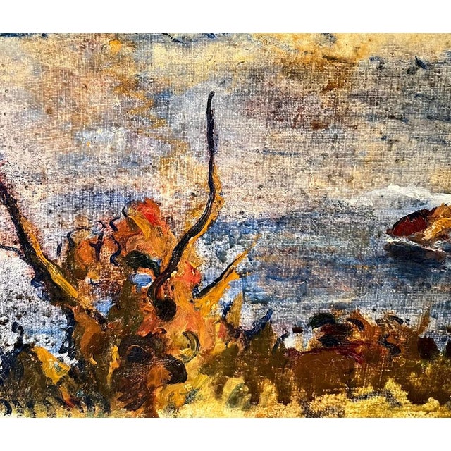 Walter Schneider, Salève Mountain, Oil on Canvas For Sale - Image 4 of 13