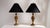Early 20th Century France Antique Brass Pair Of Brass Urn Table Lamps For Sale - Image 9 of 11