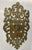 Late 20th Century Late 20th Century Lacquer Wood With Twisted Lucite Rods and Giant Brass Side Detailed Cabinet on Greek Key Style Base For Sale - Image 5 of 10