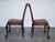 James Phillips Chippendale Claw & Ball Side Dining Desk Leather Chairs, 1890s For Sale - Image 16 of 18