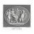Antique Mythological Engraving of Goddesses and Eagle For Sale