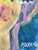 Contemporary Painting “La Gitana” Small Original Artwork on Paper by CL Auker For Sale - Image 4 of 5