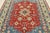 2020s Kazak Rug 8'3'' X 9'10'' Red Wool Tribal Hand-Knotted Oriental Carpet For Sale - Image 5 of 12