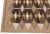Modern Scandinavian-Style Flatweave Brown Geometric Wool Runner For Sale - Image 4 of 10