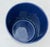 Mid-Century Modern Vintage Gainey Ceramics Ac-12 Cobalt Blue Architectural Cylinder Planter California Pot Marked For Sale - Image 3 of 7