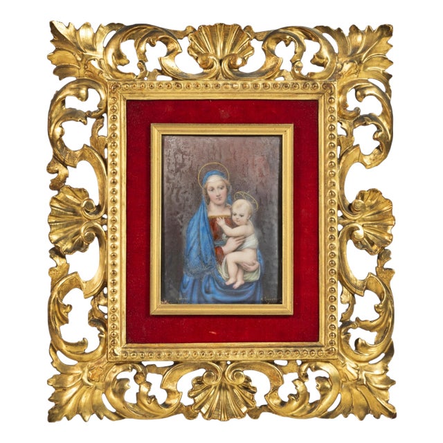 Antoine Soustre, Untitled, 1800s, Paint, Framed For Sale