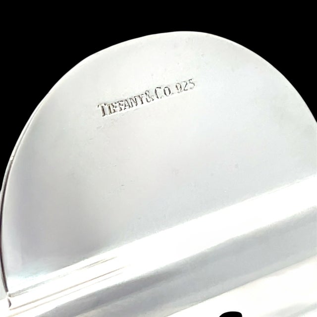 Contemporary Tiffany & Co Estate Business Card Holder Sterling Silver 43.18 Grams For Sale - Image 3 of 8