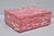 Modern Lava Marble Inlay Pink Coral Covered Jewelry Trinket Box by Current Home For Sale In Philadelphia - Image 6 of 15
