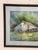 Green Hal Booth East Bay Barn Tassajara Road Framed Watercolor, Circa 1996 For Sale - Image 8 of 11
