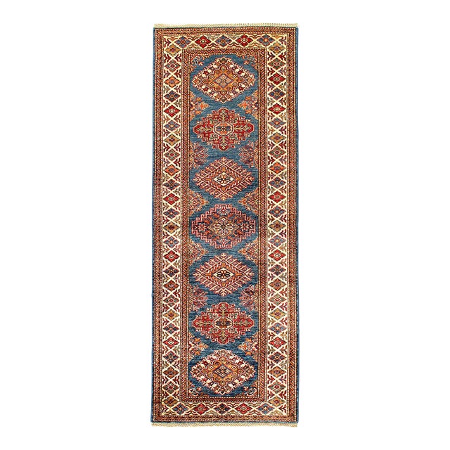 Pasargad DC Fine Hand Knotted Kazak Runner For Sale