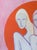 Emmanuel Araujo "Sun" Contemporary Colorful Pink and Orange Nude Female Figures Painting, 2023 For Sale - Image 4 of 10