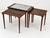 Rosewood Nesting Tables with Ceramic Tiles, Denmark, 1960s, Set of 3 For Sale - Image 13 of 18