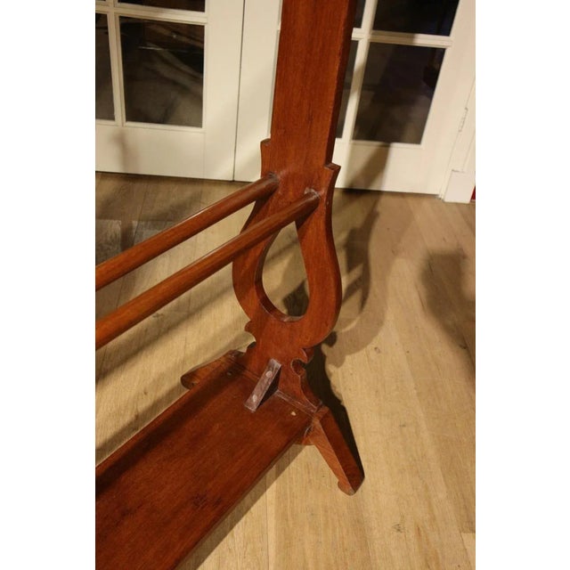 Clothing Rack in Teak For Sale - Image 3 of 6