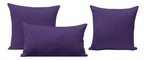 Purple Outdoor Throw Pillows Set of