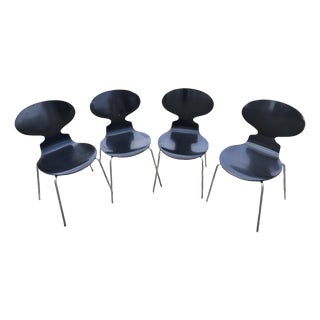 Ant Chairs by Arne Jacobsen for Fritz Hansen, 1976, Set of 4 For Sale