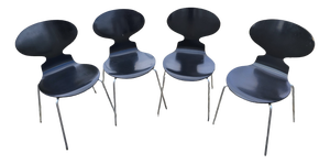 Ant Chairs by Arne Jacobsen for Fritz Hansen, 1976, Set of 4