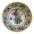 Mid 20th Century Large Italian Maiolica Charger – 16” Hand-Painted Deruta Style For Sale