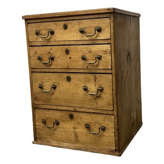 Georgian Era English Pine Chest For Sale