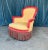 Late 19th Century Pair of Large Napoleon III Armchairs in Gold and Red For Sale - Image 5 of 12