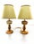 Onyx Table Lamp with Fabric Lampshade For Sale - Image 5 of 18