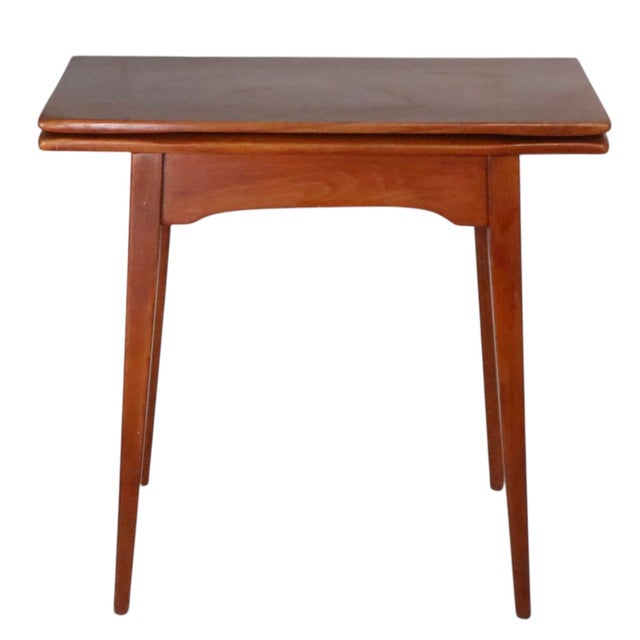 Cushman of Vermont Flip Top Game Table by Cushman Colonial For Sale - Image 4 of 10