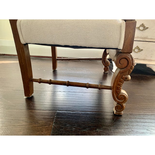 Late 19th Century 19th Century English Library Chair For Sale - Image 5 of 7