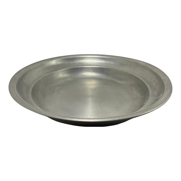 Mid-Century Swedish Pewter Bowl or Centerpiece from Schreuder & Olsson, 1975 For Sale