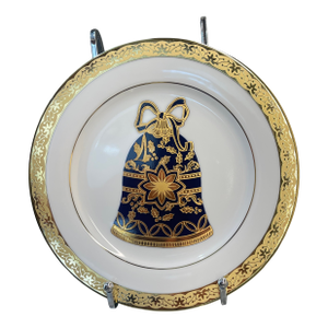 Vintage Muirfield Celebrity 9408 Salad/Accent Plate - Blue Ornament